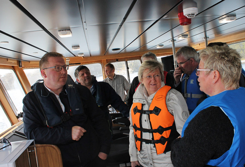 På jomfrutur med fiskeriministeren