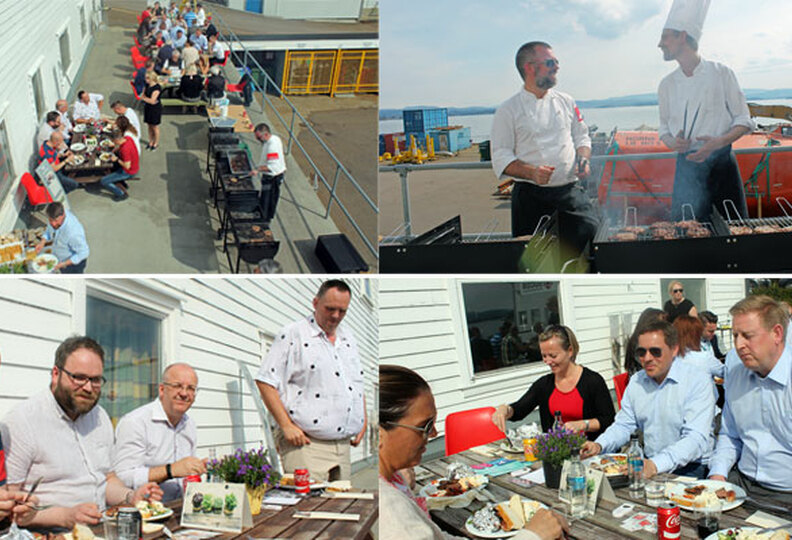 Vellykket grilling på Sotra Anchor & Chain