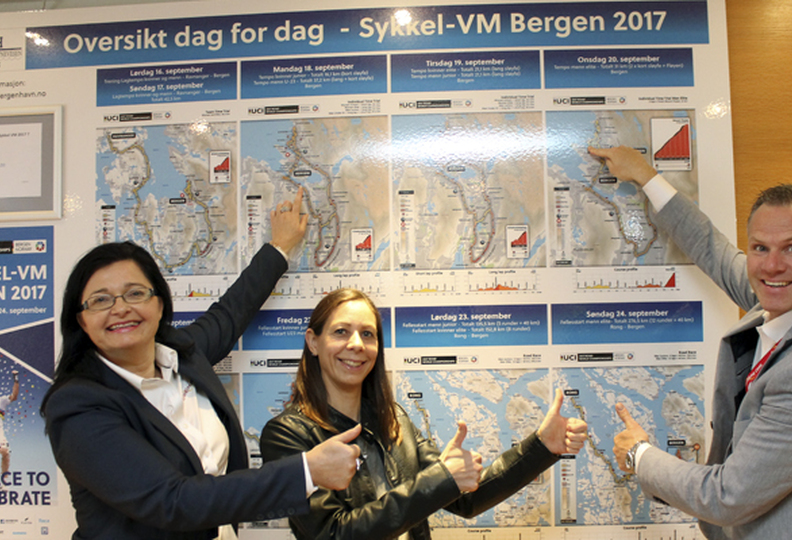Nå kan du oppleve Sykkel-VM på danskebåten