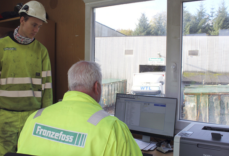 Franzefoss Gjenvinning digitaliserer driften