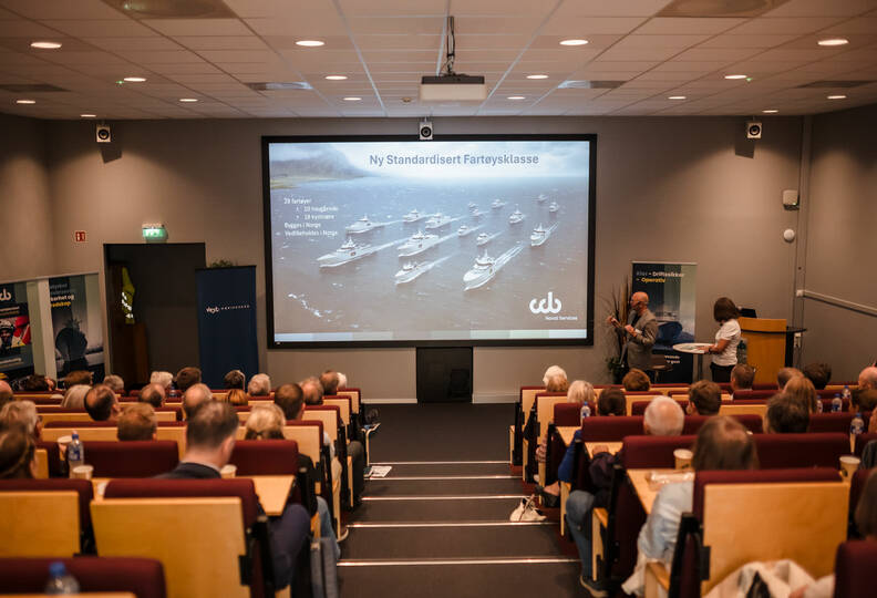 Bilde av CCB sin presentasjon