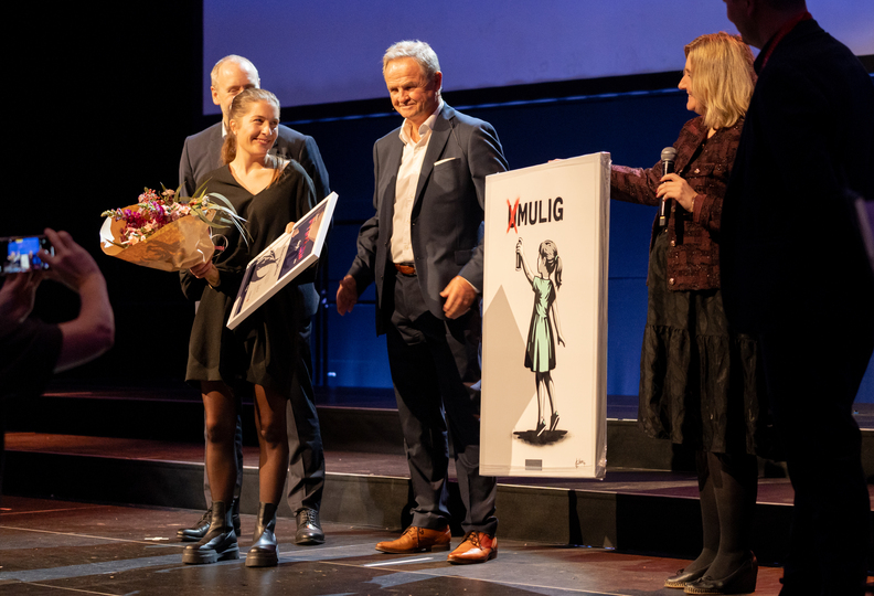 Utdeling av Årets Fyrtårn 2025 til Renate Blindheim.