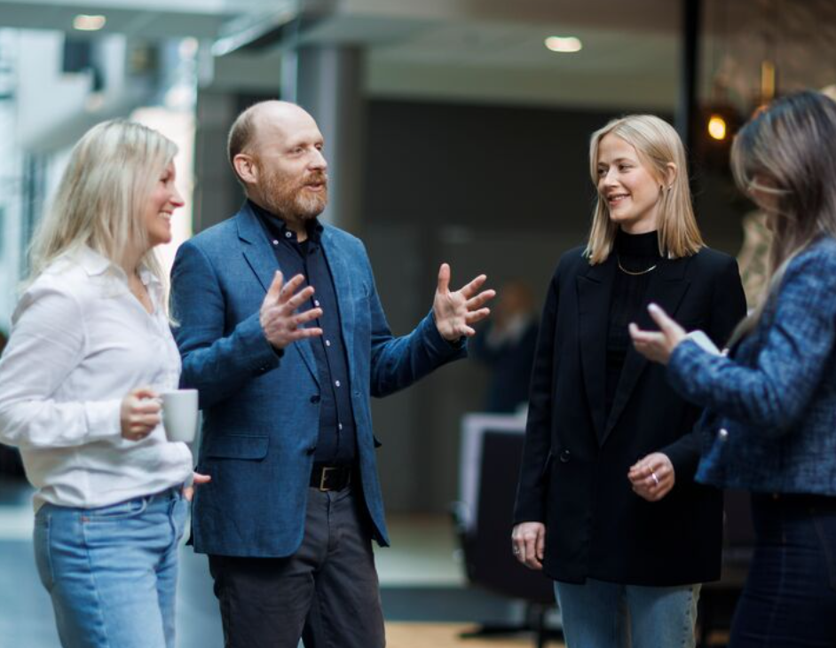 Bilde av studenter