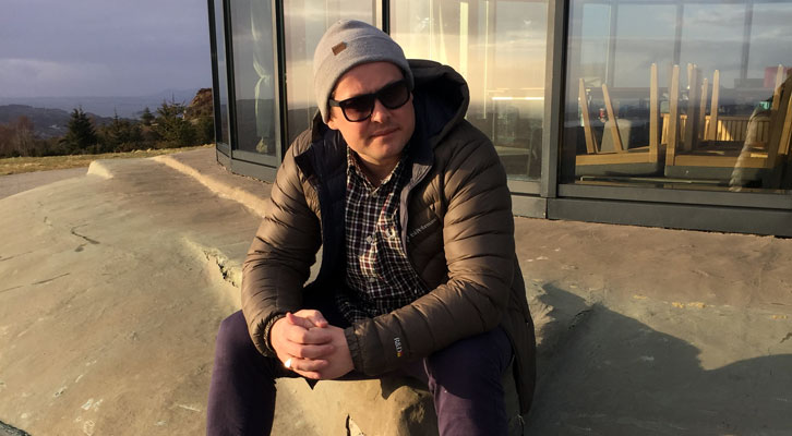 FORVENTNINGSFULL FESTIVALSJEF: Gert Nordvik-Hjelleseth ser fram til Festningsrock på Fjell Festning 25. - 26. juni.