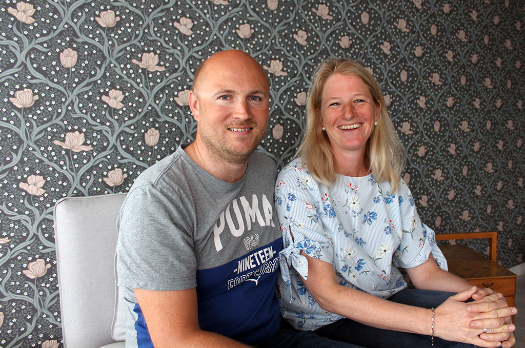 Chriss Bjorøy og Anne-Birthe Nyhammer . FOTO: Silje Ulveseth