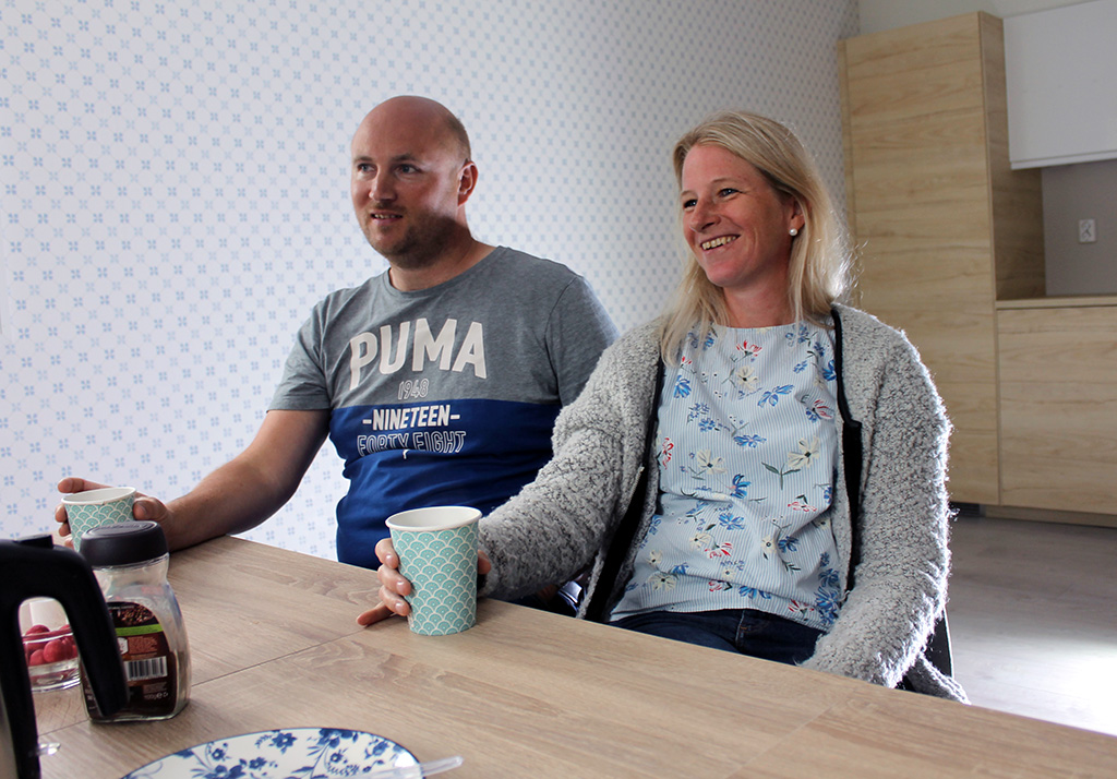 Bak Bjorøy og Nyhammer er det et stort kjøkken som gjestene kan bruke. Det er også god muligheter for catering eller kokk på huset. FOTO: Silje Ulveseth