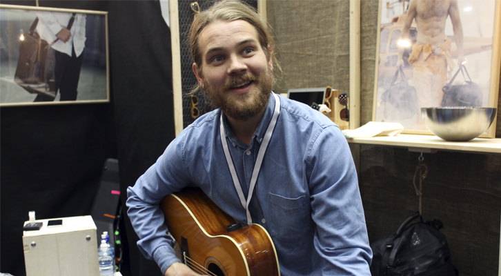 SHOW: Endre Nordvik stod for det musikalske innslaget. 