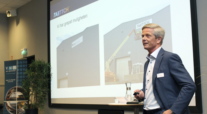 Gert Chr. Strindberg, administrerende direktør i Fabtech.