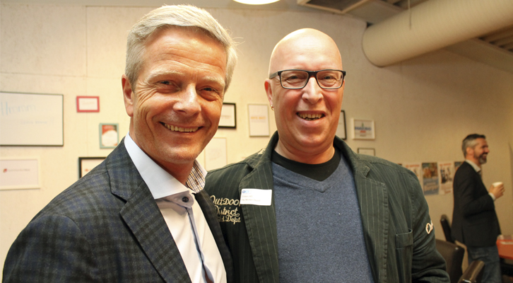 Gert Christian Strindberg og Ole Morten Skjold.
