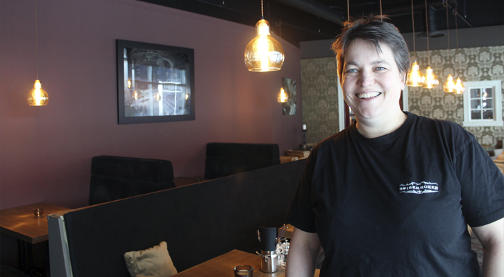 SPISEKROKEN STRAUME; Ingvild Skorpen Bøge åpner ny restaurant på Sartor Storsenter 15. mars.