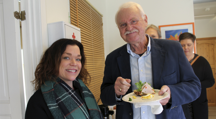 Mariann Persson (Bergen Fjord Adventures) og Per C. Aarsand. 
