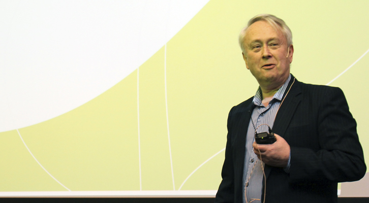 Daglig leder Trygve Botnevik holdt en presentasjon om Beredt.