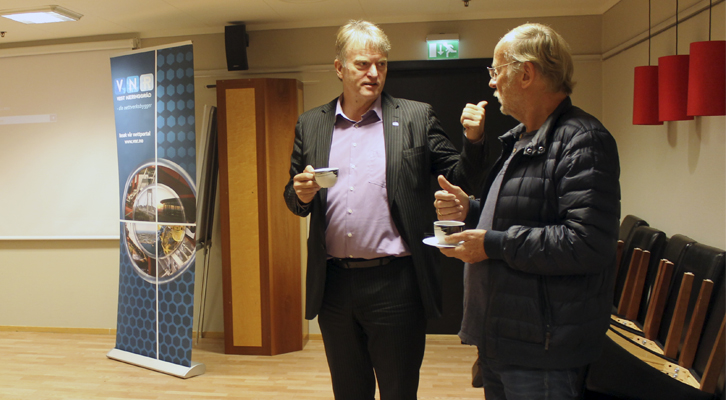Tom Georg Indrevik fortalte ACOS om de digitale utfordringene i kommunen. FOTO: Silje Ulveseth