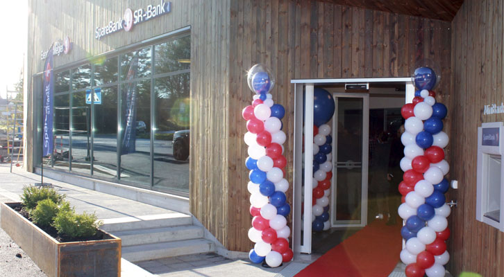 Onsdag 12. oktober var det åpning av SpareBank1 SR-Bank sine lokaler i Straumehagen.