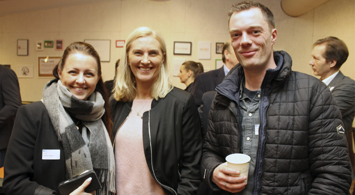 Jeanette Hetlevik (Gantic), Sissel Tangerås (Aktiv365 Straume) og Erlend Oen Hatten (Gantic)