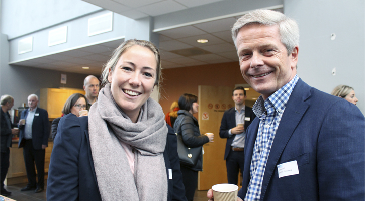 Vibecke Linn Knudsen (Beredt) og Gert Christian Strindberg (Fabtech)