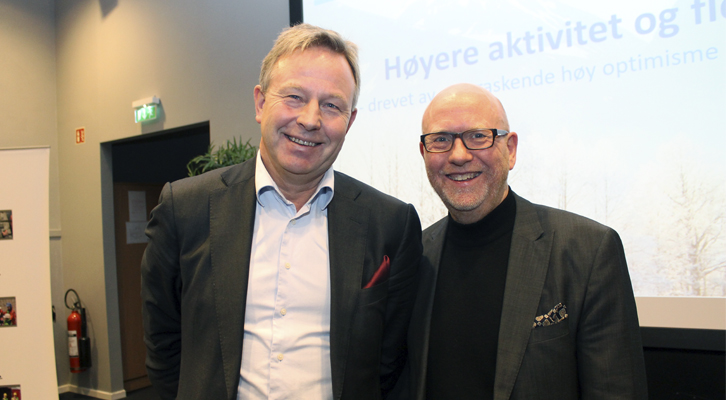 Henning Hauso (Vest Næringsråd) og Steinar Christensen ( Ziel Consulting AS.)