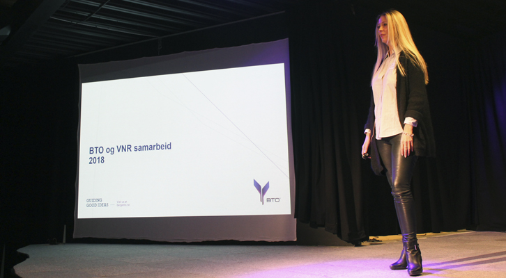 Hilde Indresøvde er leder for Team Innovation på Bergen Teknologioverføring (BTO). BTO eies av seks institusjoner, og har sterke partnere og eiere som kommer med sine ideer. Indresøvde informerte om hvilke tilbud som finnes til gründere i vår region og hva skal til for å lykkes. - Vi er Vestlandets største gründermiljø og mottar årlig mellom 150-200 ideer. Vi kan identifisere samarbeidspartnere for å finne det riktige tilbudet til gründere. Det er viktig å dele erfaring, og man trenger ikke å finne opp kruttet på nytt. BTOs ansatte innehar stor kompetanse og vi har god kapasitet. Vi er en prosjektorganisasjon og strukturen er bygget opp etter det. jobber med. De fleste av våre ansatte jobber med forretningsutvikling. Vi har også et internprogram (lærlingprogram), hvor studenter fra utdanningsinstitusjonene i Bergen jobber sammen med oss innenfor blant annet fagområdene juss, kommunikasjon, forretningsutvikling. Vi synes det er fint med ungt og friskt blod i organisasjonen.
