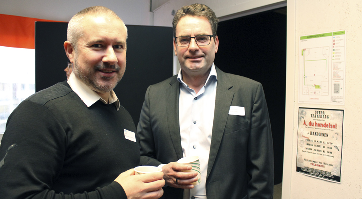 Magnar Høgh Ekerhovd (KPMG) og Steinar Landro (Aker Solutions)