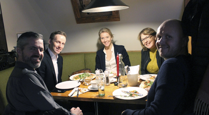 Frode Nergaard Fjeldstad, Chantal Couillault Nilsen, Margrethe Kallestad og Lars Erik Skutle