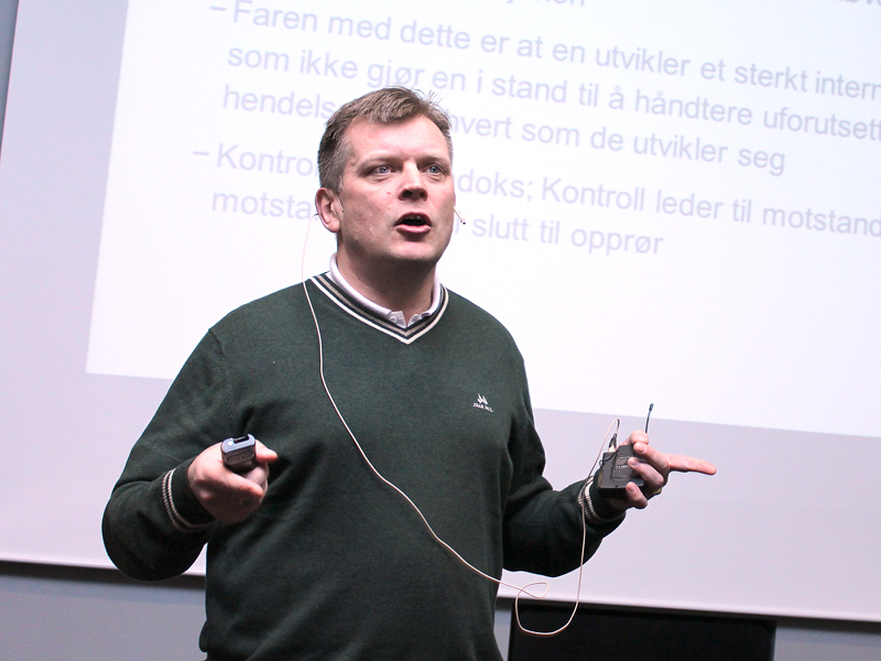- En god leder er glad i mennesker og har evnen til å motivere andre, mener Odd Arne Nissestad. Foto: vnr.no