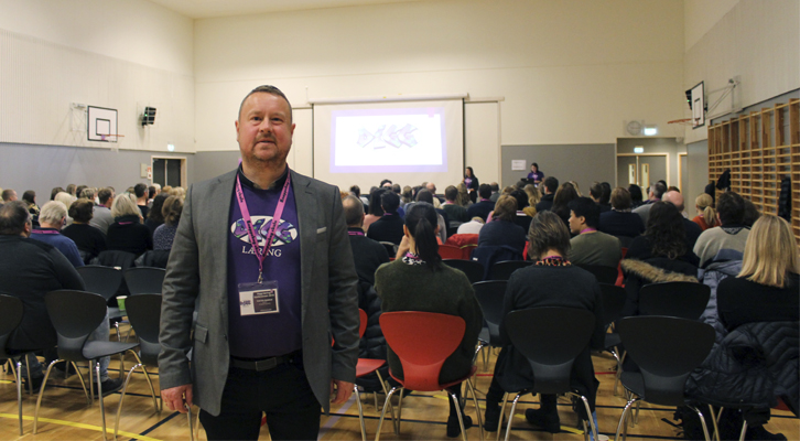 DIGG LÆRING-KONFERANSEN: Odd Erik Kjeldstad, rektor på Knappskog skule.