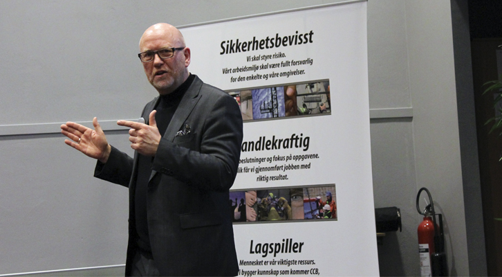 Forfatter og foredragsholder Steinar B. Christensen.